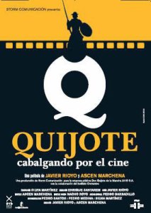 Quijote cabalgando por el cine